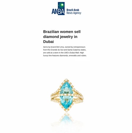 Brazilian Women sell Diamond Jewelry in Dubai